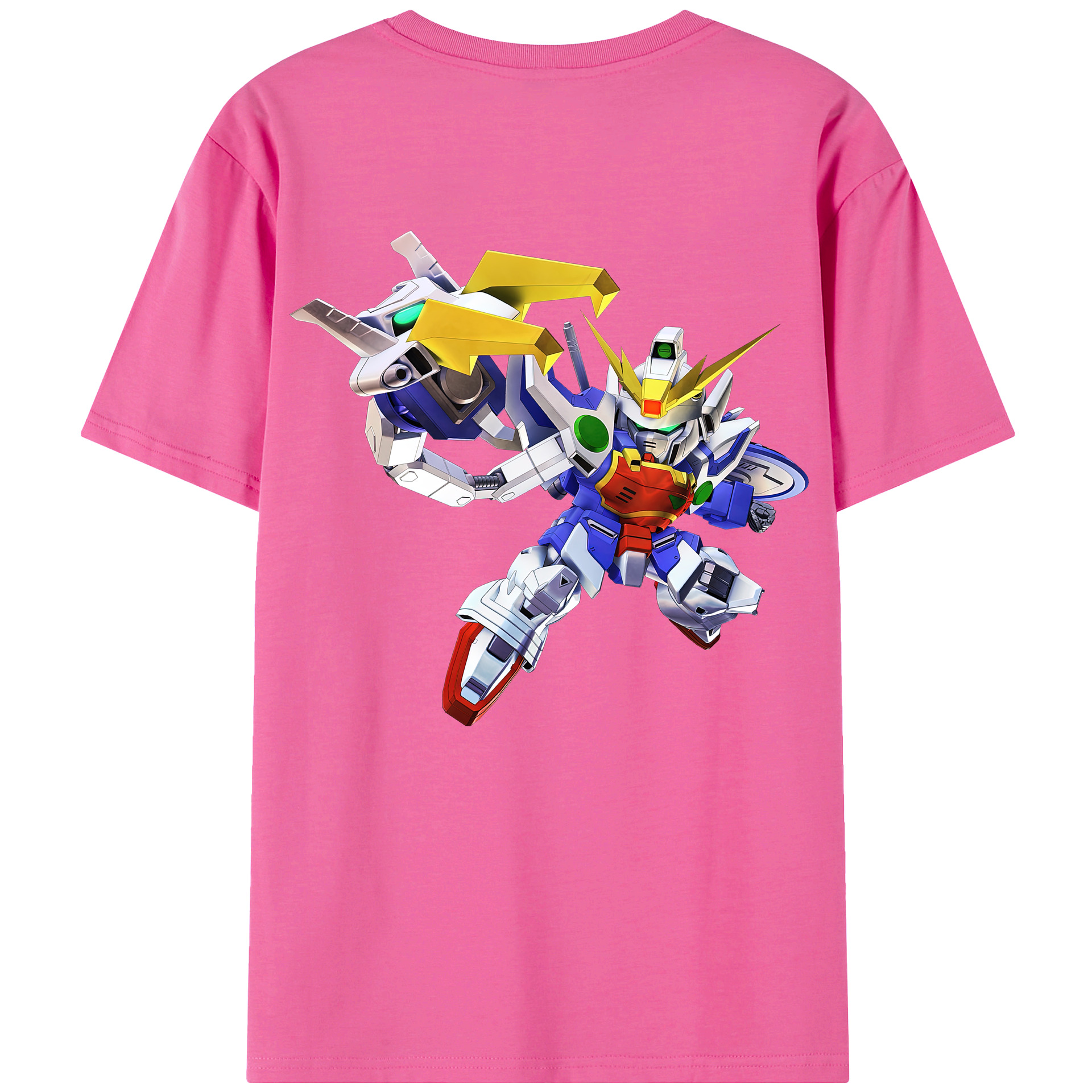 （画像用） 機動戦士ガンダム Mobile Suit Gundam レディース半袖Tシャツ(バックプリント)